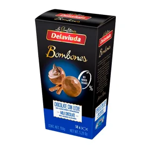 Bombom Delavida Ao Leite Acucar 150g