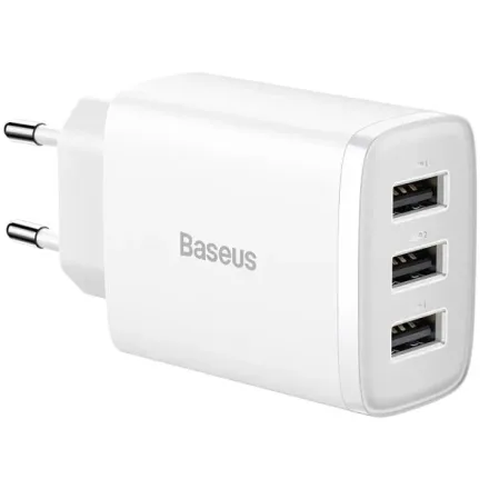 Baseus Cargador Fuente Ccxj 3USB
