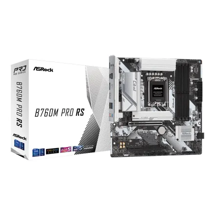 Placa Mae Asrock Pro Rs Ddr 5 Socket Lga 1700 Chipset B760 Atx