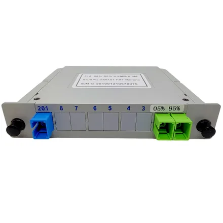 Splitter 1 2 05 95 Mm Sc Apc Fbt Modulo Pdo