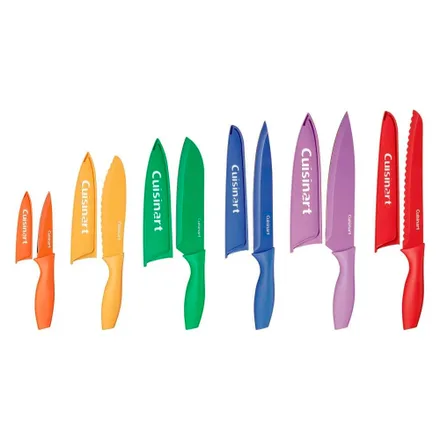 Jogo Facas Cuisinart C55 01 Advantage Collection Coloridas 6