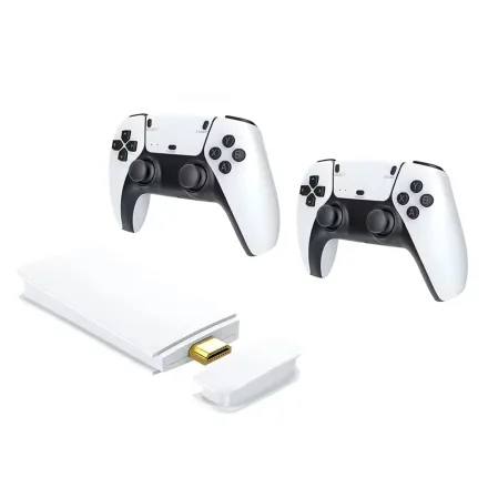 Blulory Game Stick PS5 M15 Pro Jogos 4K 2 Controles