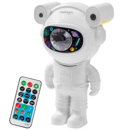 Speaker Projetor Luz Prosper 3111 Astronaut 5 Watts