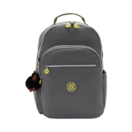 Mochila Kipling Seoul College Extra Back To Grey