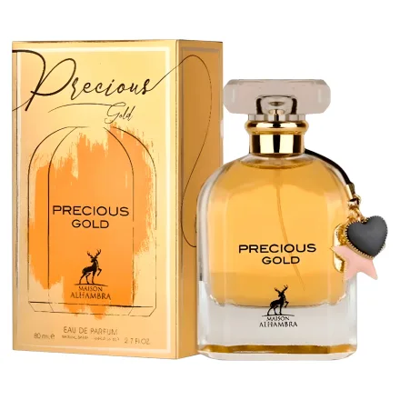 Perfume Maison Alhambra Precious Gold Eau Parfum Feminino 80ml
