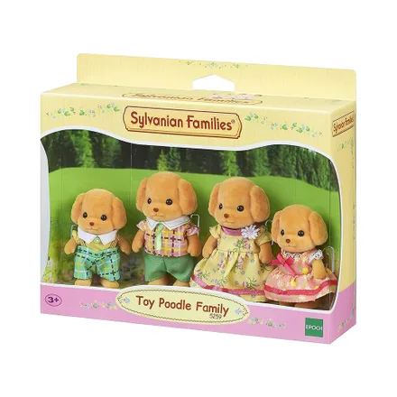 Figuras Epoch Sylvanian Families Toy Poodle Family 5259