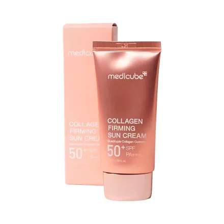 Crema Solar Reafirmante Medicube Collagen Spf 50 Plus 50ml