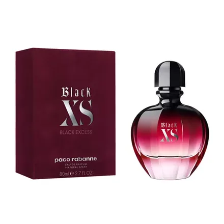 Perfume Paco Rabanne Black Xs Excess Eau Parfum Feminino 80ml