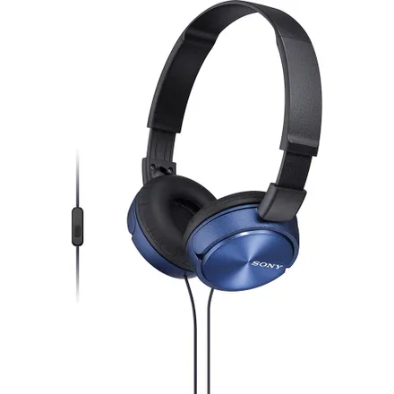 Auricular Sony MDR-ZX310 AP Con Microfono - Blue