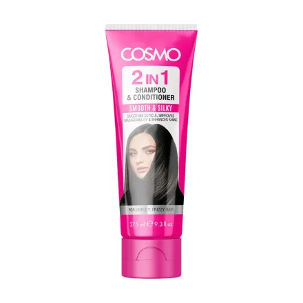 Cosmo Shampoo Smooth Silky 2EN1 Acondicionador 275ml