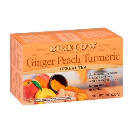 Te Bigelow Ginger Peach Turmeric 18
