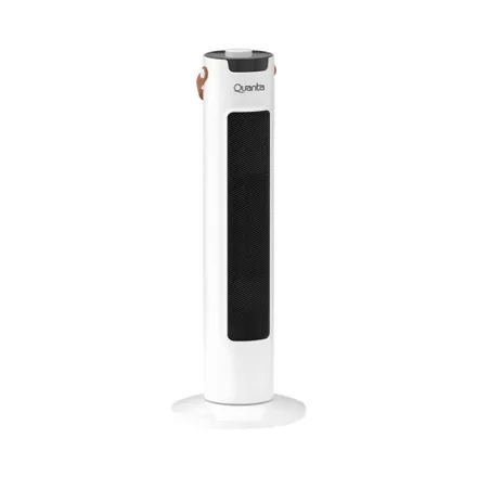 Estufa Eléctrica Quanta Duoflow180 Qted180 Torre 2000 W 220 V Blanco