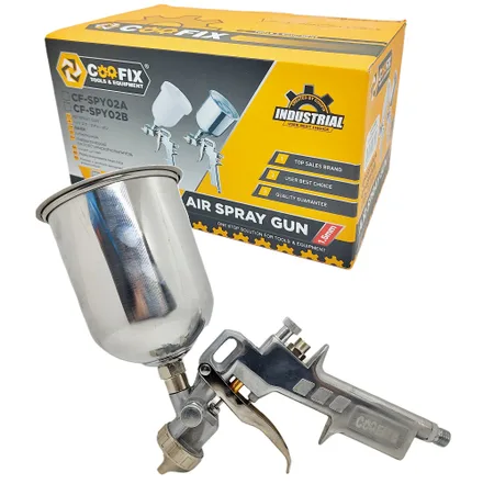 MAQ. PISTOLA PARA PINTURA 1.5MM 600CC CF-SPY02B
