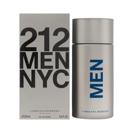 Perfume Carolina Herrera 212 Men Nyc Edt Masculino 200ml