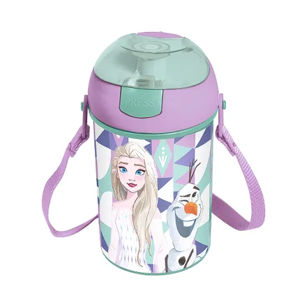 Botella Con Pajita Stor Disney Frozen 450ml