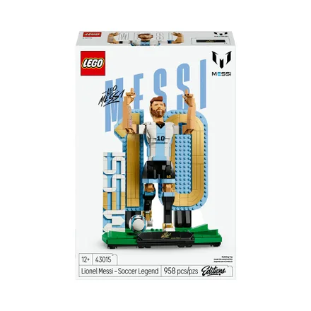 Juguete Construccion Lego Lionel Messi Soccer Legend 958 Piezas