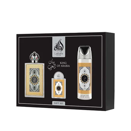 Lattafa King Of Arabia Edp 3 Piezas 100ml