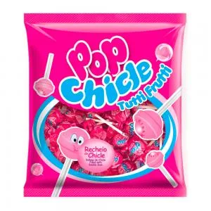 Pirulito Berbau Tutti Frutti Pacote 500g