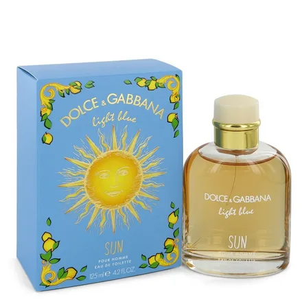 Dolce Gabbana Light Blue Sun Pour Homme Eau Toilette 125ml