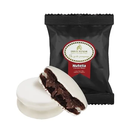 Alfajor Dulce Manjar Chocolate Nutella 80g
