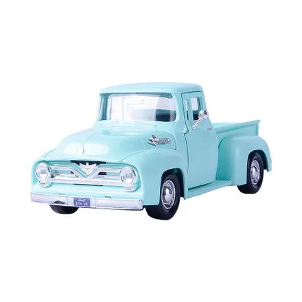 Auto Coleccion Motor Max Ford 100 Pickup 1955 56 Surtido 1 Pieza
