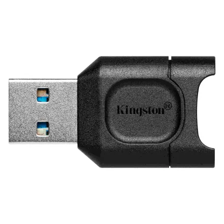 Leitor de Cartão de Memória Micro SD Kingston MobileLite Plus USB 3.2 - Preto