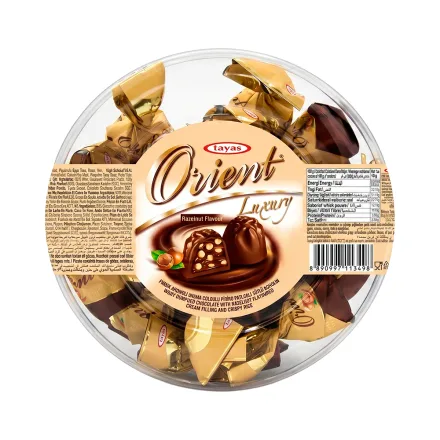 Bombones Tayas Orient Pvc Sabor Avellana 250g