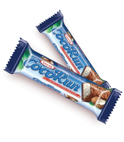Barra Chocolate Tayas Relleno Coco Caja Con 24 20g