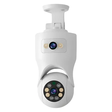 Câmera de Segurança Satellite A-CAM8004D 4MP WiFi - Branco