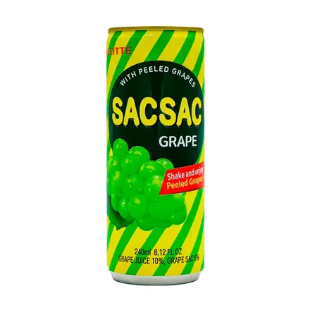 Jugo Uva Lotte Sacsac En Lata 240ml