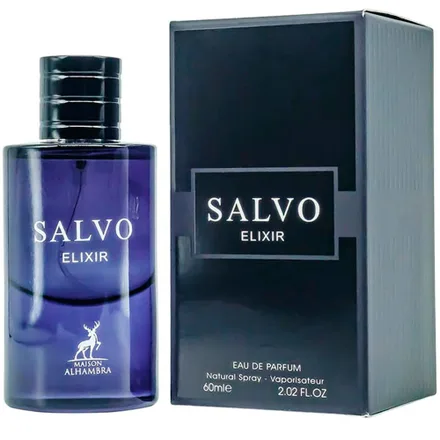 Perfume Maison Alhambra Salvo Elixir Eau Parfum Masculino 60ml