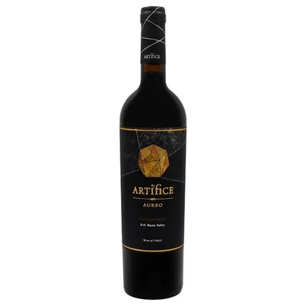 Vino Chileno Tinto Artifice Aureo Carmenere 750ml