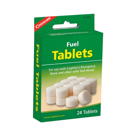 Pastillas Combustible Solido Coghlan 9565 24 Piezas