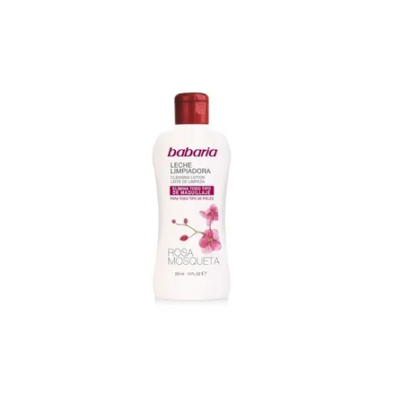 Babaria Leche Limpiadora Facial Rosa Mosqueta 300ml
