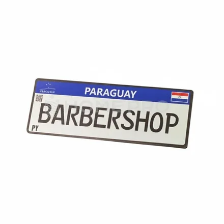Placa Decorativa Barbershop