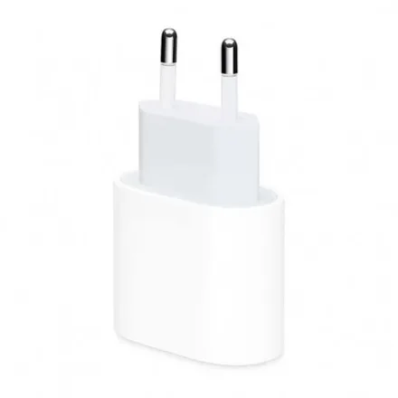 Carregador Apple MD3J4ZM/A 20W USB-C para iPhone - Branco (Brasil)