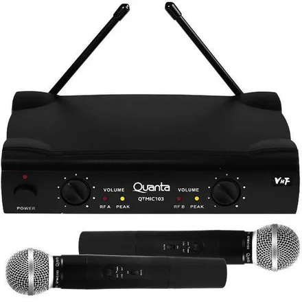 Microfono Quanta QTMIC103 Sem Fio