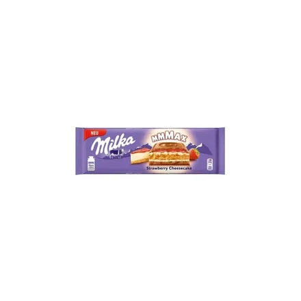 CHOCOLATE MILKA STRAWBERRY CHEESE CAKE 300GR
