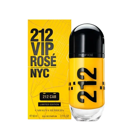 Carolina Herrera 212 Vip Rose Cab Eau Parfum Edicion Limitada 80ml