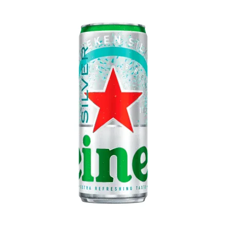 Cerveza Heineken Silver Lata 269ml