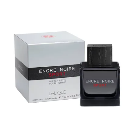 Perfume Lalique Encre Noir Sport Eau Toilette 100ml