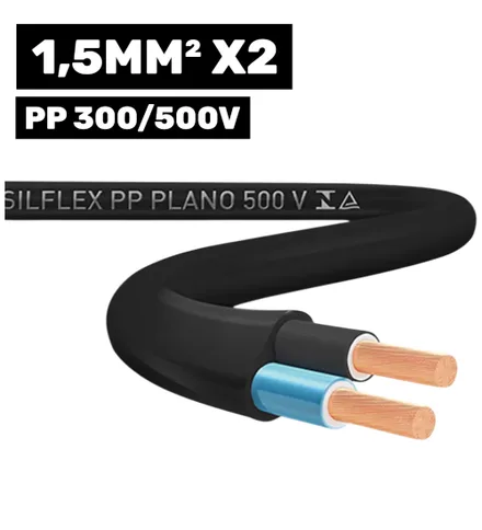 Cabo Silflex Pp 300 2 Mm 100M