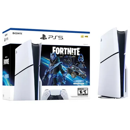 PS5 Slim 8K Standard Fortnite Cobalt Star Bundle 1TB