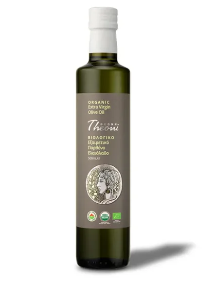 Theoni Aceite Oliva Virgen Extra Organico 500ml