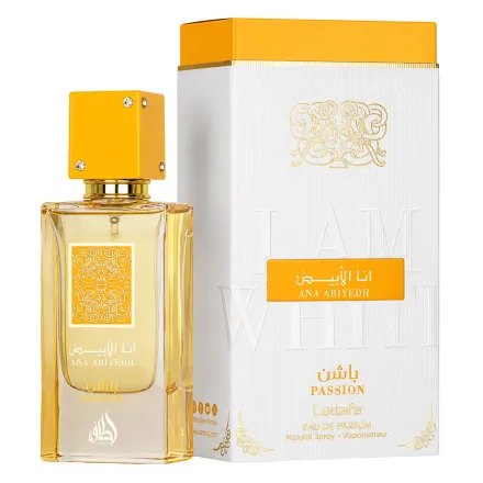 Perfume Lattafa Ana Abiyedh Passion Eau Parfum Feminino 60ml