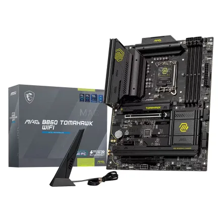 Placa Mae Msi B860 Mag Tomahaw Socket Lga 1851 Chipset B680 Atx