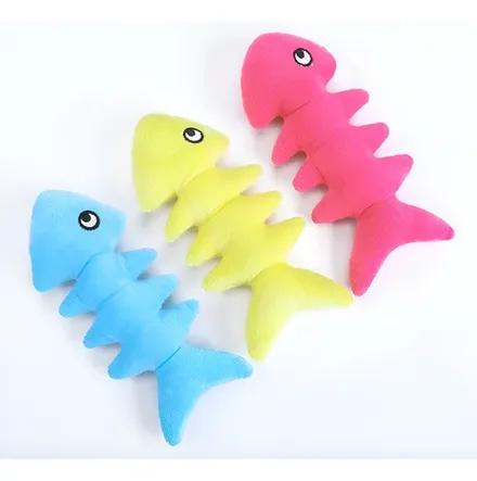 Juguete Mascota Mz 405 Hueso Pescado 22X X3CM