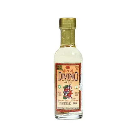 TEQUILA MEZCAL DIVINO REPOSADO MINIATURA