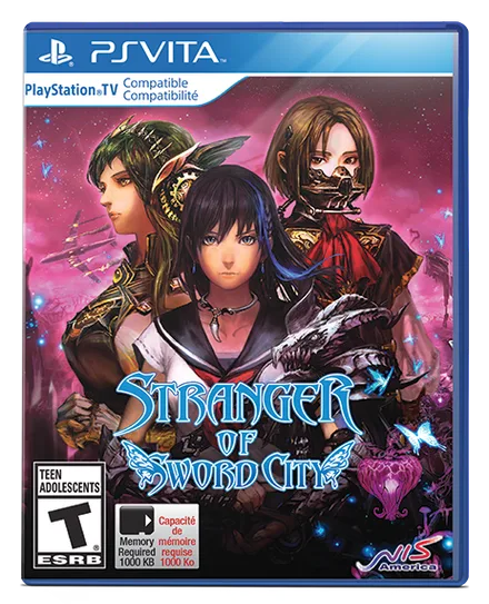 JOGO PSVITA STRANGER OF SWORD CITY