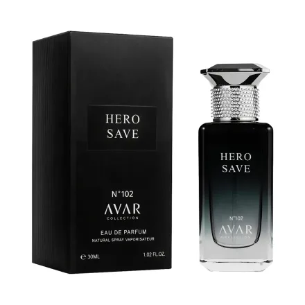 Perfume Avar Collection Hero Save 102 Edp Masculino 30ml